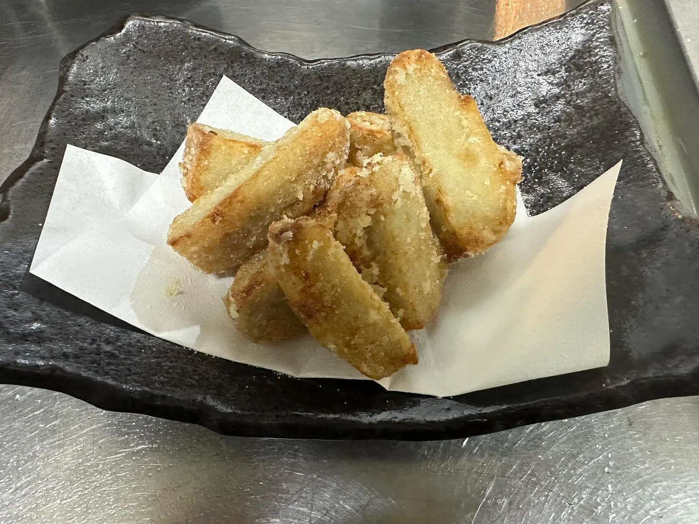 【里芋のから揚げ】